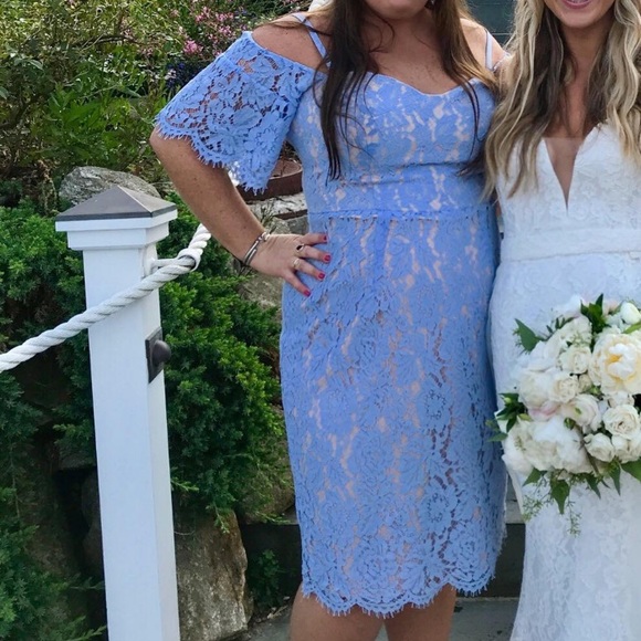 City Chic Dresses & Skirts - City Chic off the shoulder cocktail dress